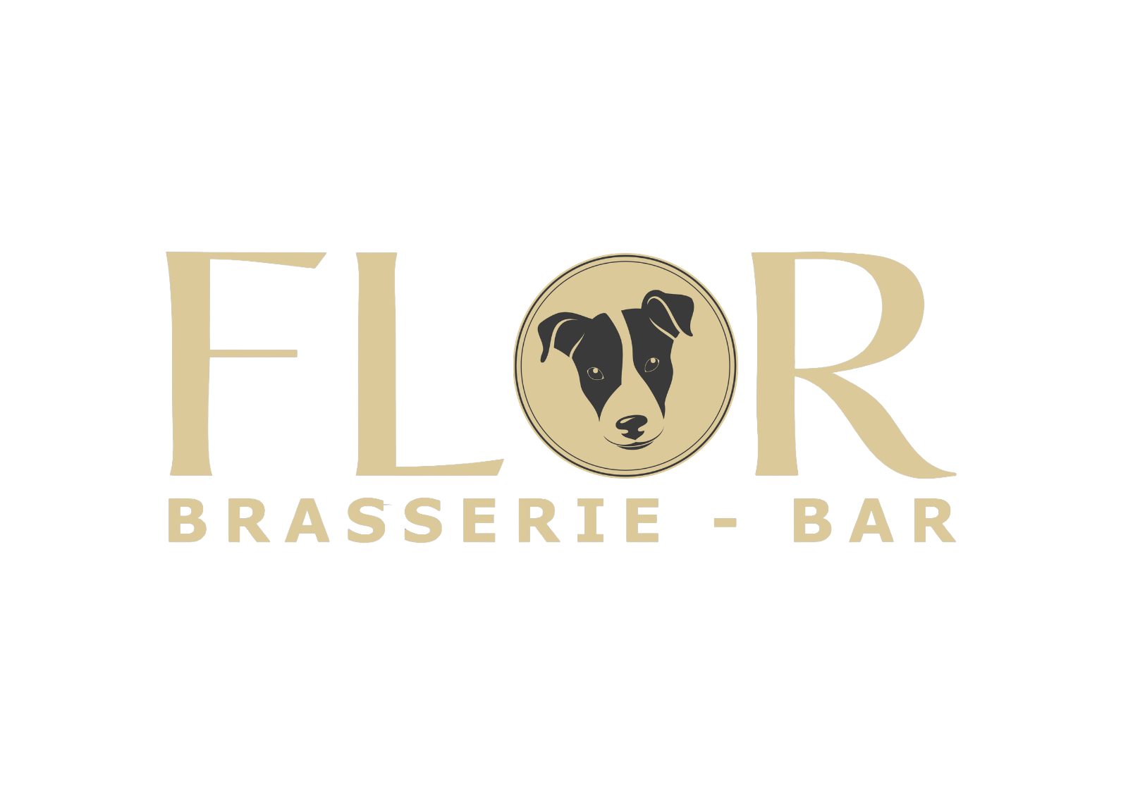 Brasserie Flor transparant geel